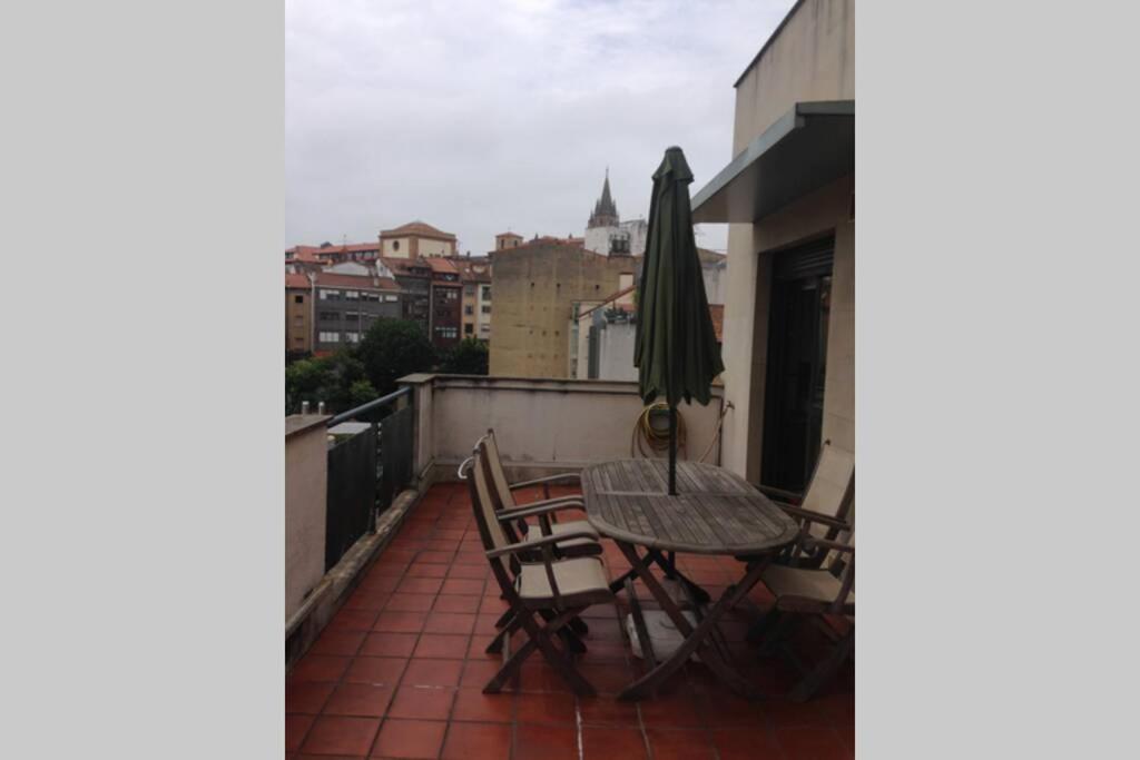 Atico Centro Oviedo 3Hab+Garaje+Terraza+Wifi Apartamento Exterior foto